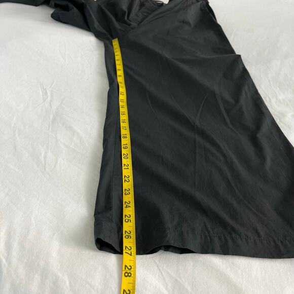 Rundholz Black Label Black Wide Leg Cotton Buttonfly Trouser Pants, Size Small - Picture 11 of 14